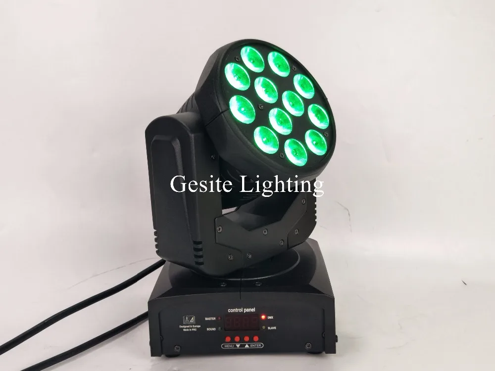 Cabeça de Luz para o Clube Luz em Movimento 2017 Novo Design 12 Pcs 8 w Rgbw 4in1 Levou da Dj Palco Discoteca. 7 Cheap Efeito de Iluminação de palco