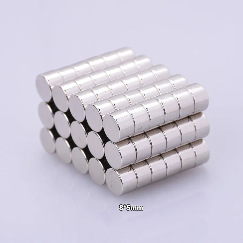 10pcs 8x5mm Round Craft Neodymium Rare Earth Discs,Strong