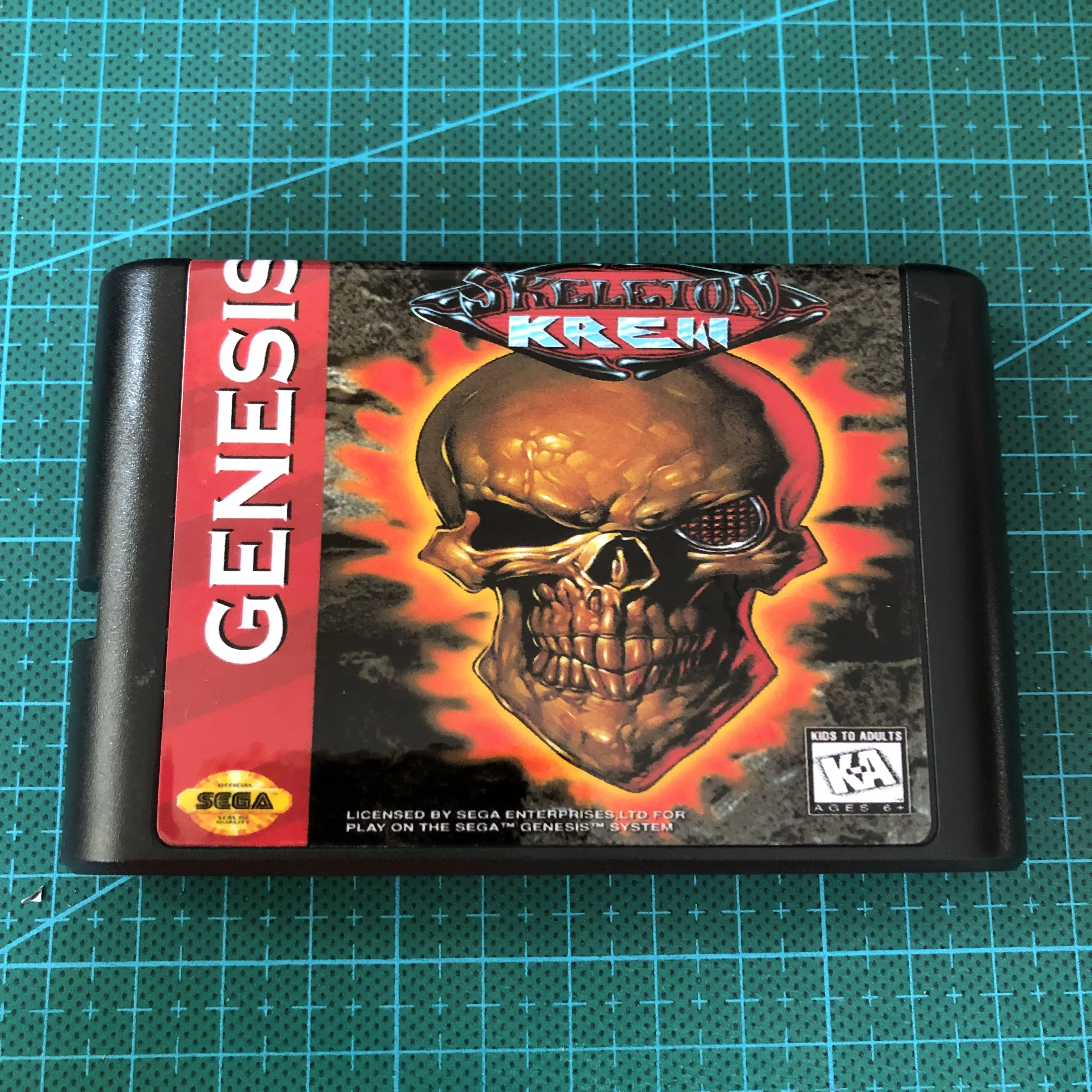 

skeleton Krew for 16 bit Game Card Game Cartridge for Sega Mega Drive