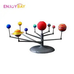 Enjoybay DIY солнечной Системы девять планет планетарий модель игрушки Смешные Пособия по астрономии игрушка образования и науки преподавания