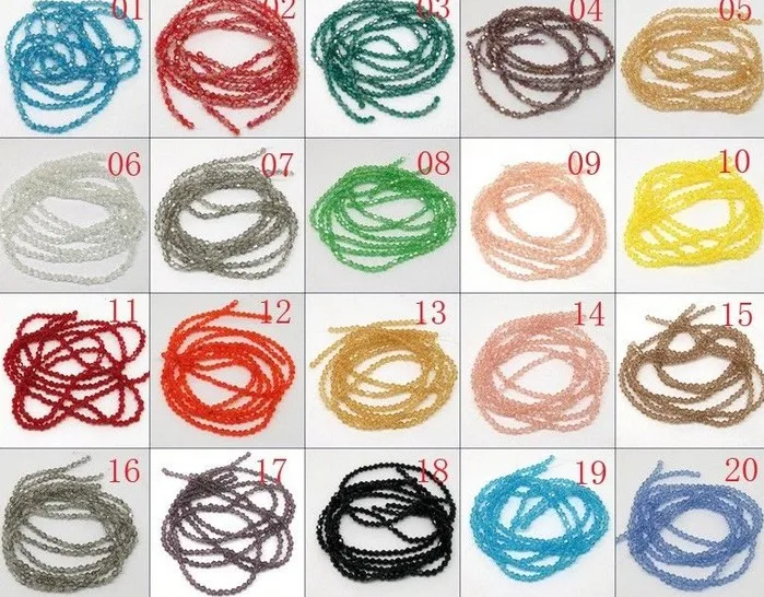 Высококачественные двухконусные граненые стеклянные бусины 6 мм черные белые