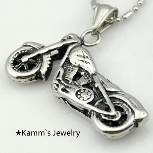 Men's Jewelry Motorcycle scooter autobike autocycle Stainless Steel