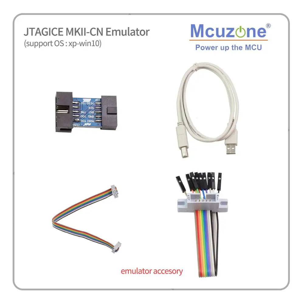 USB AVR JTAGICE MKII-CN эмулятор PDI JTAG ISP Debugwire бесплатно atxmega32d4 мини-плата