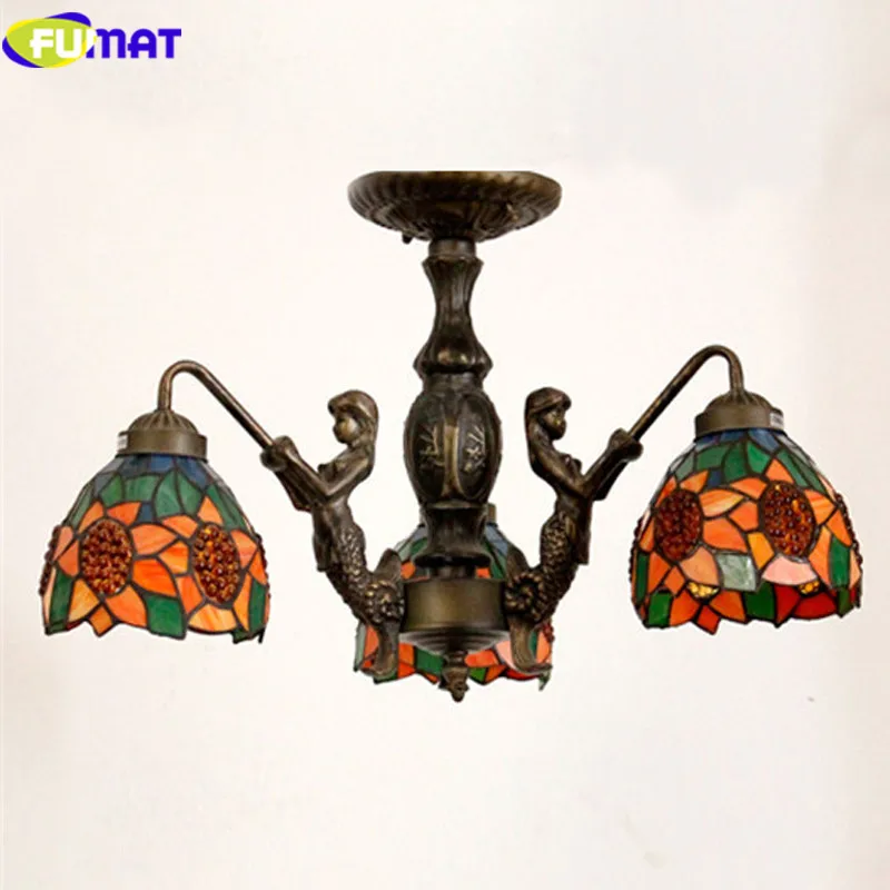 Tiffany Sunflower Chandelier 1