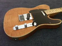 free shipping good quality TL electric guitar with AAA grade flamed maple top mahogany body free shipping good quality TL electric guitar with AAA grade flamed maple top mahogany body