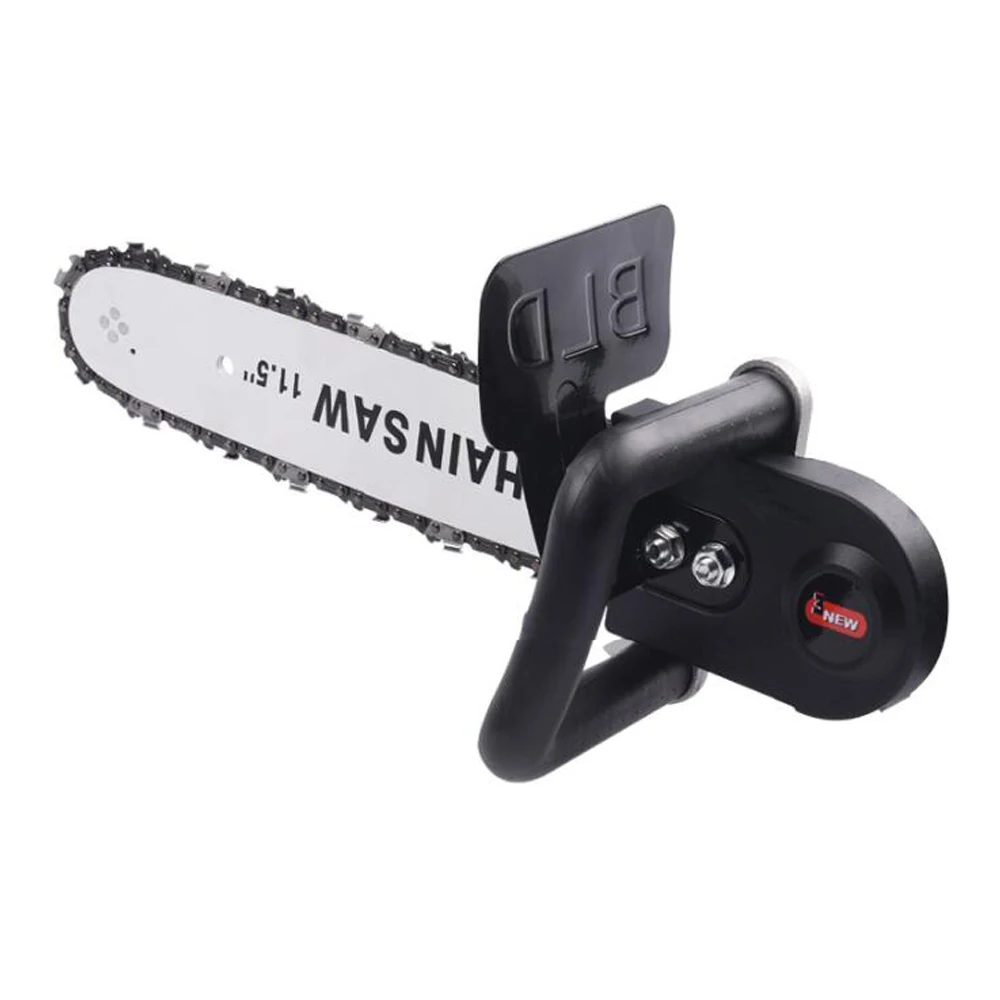 

Electric Chain Saw Wood Cutting Angle Grinder Converter Automatic Refueling Power Chainsaw Adapter For Woodworking Tools