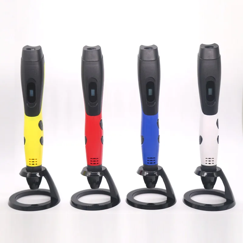 Fashion 3D Pen 3D Printer Pen With 200m PLA / ABS Filament Can Be Used Outdoors Christmas Present