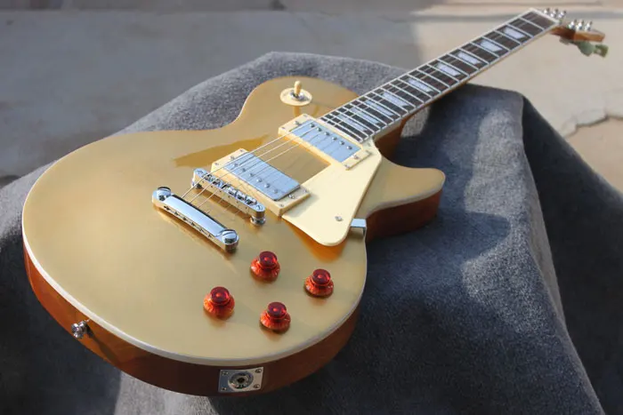 

Wholesale Pomotion New Arrive Custom Shop Gold Top Standard Electric Guitar China Guitar Factory Free Shipping