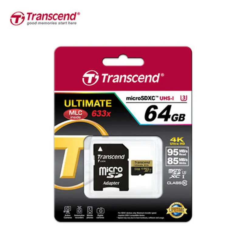 Buy Original Transcend Brand 633X Micro SD Card 32GB
