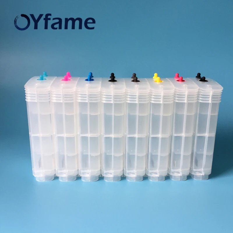 OYfame For HP70 Cartridge 130ML Empty Refillable Ink Cartridge For HP Z2100 Z5200 Z5400 Printer