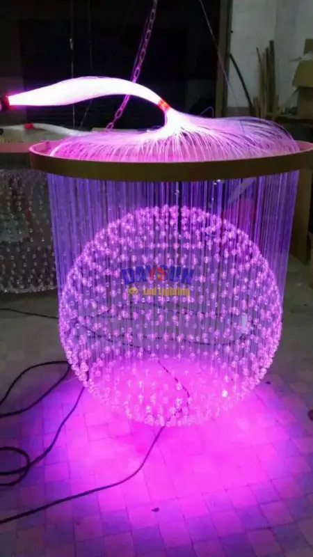 DIY Twinkle Star потолочный светильник RGBW CREE светодиодный потолочный светильник s 16W светильник двигатель+ 300 шт 0,75 мм 2 м конец светящийся волоконный кабель