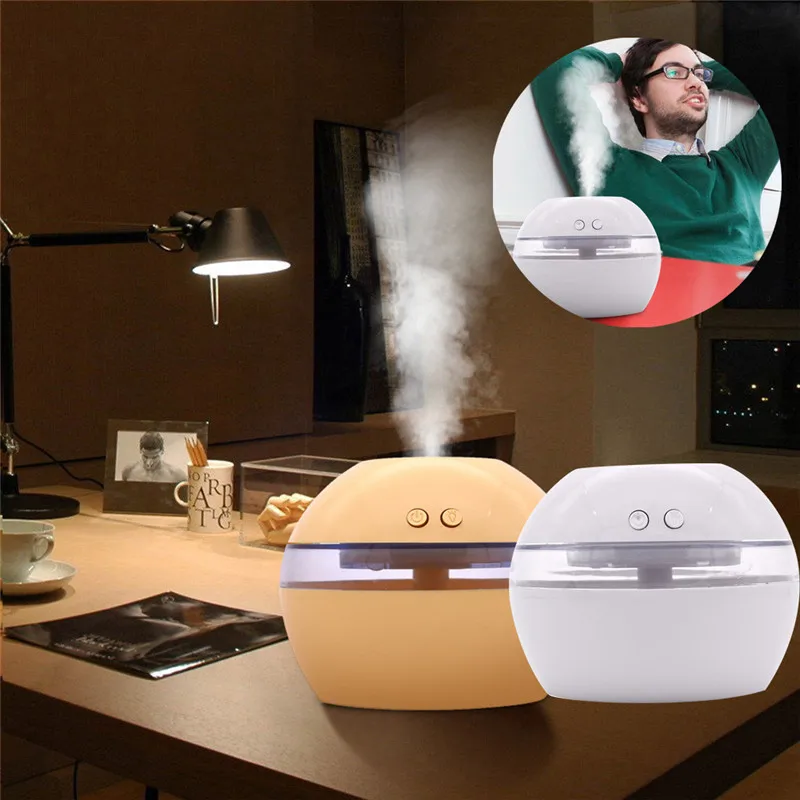 Incense Burners Portable Air Aroma Essential Oil Diffuser LED