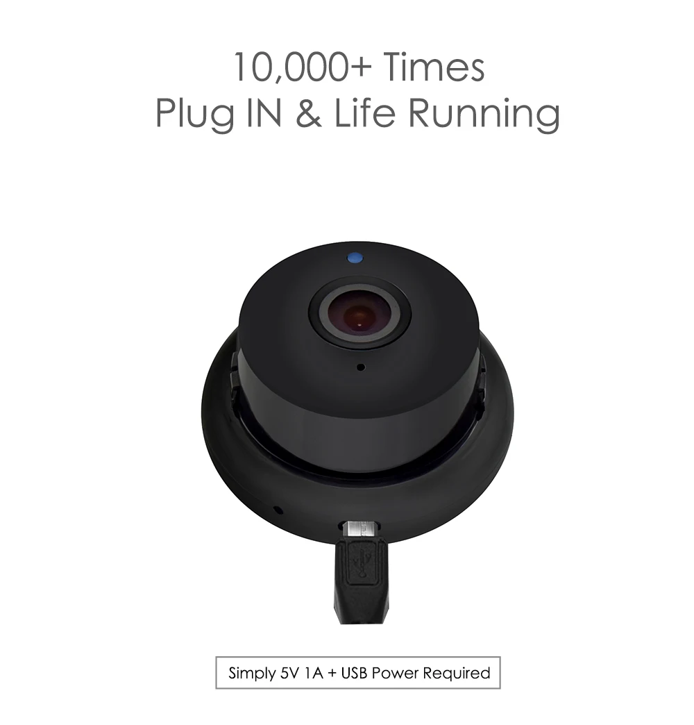 Wistino 960P Wireless IP Camera VR Mini WIFI Camera IR Night Vision Smart Home Security Camera Onvif Monitor Baby Monitor 2 (7)