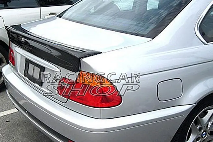 

Real Carbon Fiber Trunk Spoiler CSL Bigger Wing Boot Lip Fit For BMW 3-series E46 Coupe 2Door 1998-2005 B018