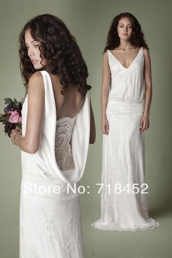 1920s vintage style wedding dresses