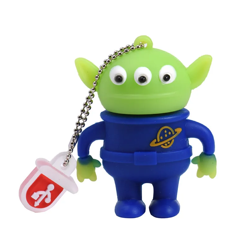 A JASTER USB флэш-накопитель История игрушек мультфильма Базз Лайтер Флешка 64 ГБ 32 ГБ 16 ГБ 8 ГБ 4 ГБ карта памяти, Флеш накопитель мини-подарки - Цвет: A