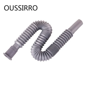 

Plastic Cess-Pipe Drain Plumbing Plomberie Flexible Drain Hose Kitchen Sink Hose Pipe Drainer Plumbing Hose Tube Basin Tank