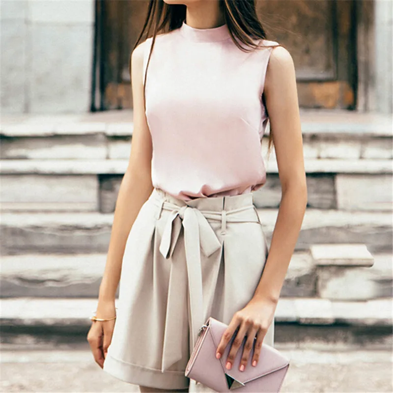 Fashion Women Casual Shorts 2018 Summer Casual Loose A line Shorts