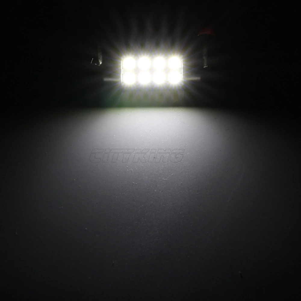 Festão Levou 31mm - 36mm 39mm 42mm 1210 3528 Car Auto Interior Dome Luz 8led Smd Branco Cúpula Lâmpada 500 Pcs 8smd 6 Cheap auto interior