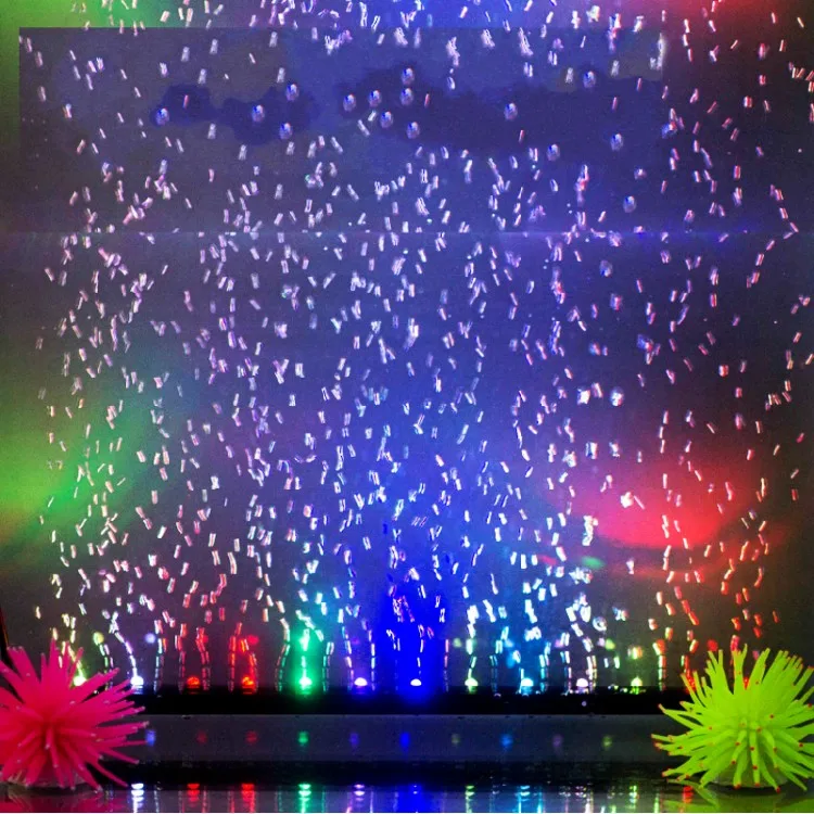 

CL aquarium LED diving lamp with bubble bar Air strip lamp in water Colorful slow flashing bubble lamp LED lamp+diffuser