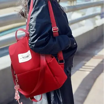 

New Fashion Letter Women Oxford Backpack High Quality Youth Travel Backpacks For Teenage Girls School Shoulder Bag Bagpack