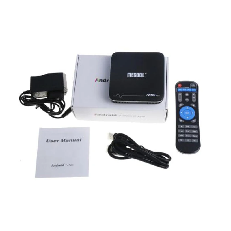 M8S PRO PLus Android 7 1 Смарт ТВ Box Amlogic S905X 4 ядра 2G/16G Wi Fi H.265 OTA K * 2 PK MXQ H mag 254 256 Ip компьютерной