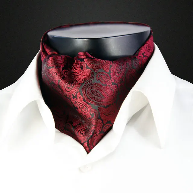 Мужской модный винтажный стильный тканый двусторонний элегантный жаккардовый длинный шелковый шарф с вышивкой - Цвет: DV08