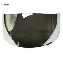 Chrome Motorcycle Helmet Visor Lens Full Face Shield Case for SHOEI CW1 CW-1 X-12 XR-1100 Qwest X-Spirit 2 X12 Visor Mask