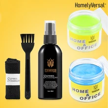 Laptop Keyboard Cleaning Tools for mobile computer dust remover soft glue dust remover liquid crystal screen kitchen cleaner