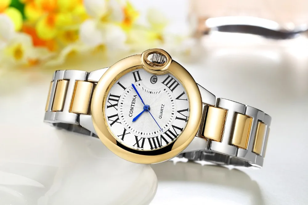 Contena, роскошные Брендовые женские часы Datejust, часы, серебро, нержавеющая сталь, наручные часы, женские часы, hodinky reloj relogio feminino