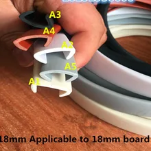 5 метров мебельная кромкооблицовочная клейкая лента tochtstrip применима к 16 мм-18 мм кромкооблицовочная доска esponja acustica epdm u