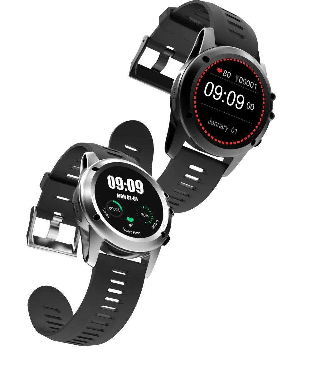 EnohpLX H1 Smart Watch IP68 Waterproof MTK6572 4GB 512MB 3G GPS Wifi Heart Rate Tracker For Android IOS Camera 500W