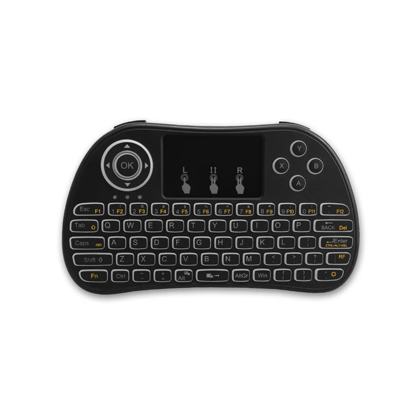 Mini Wireless Keyboard With Touchpad Mouse Combo Multi media Portable