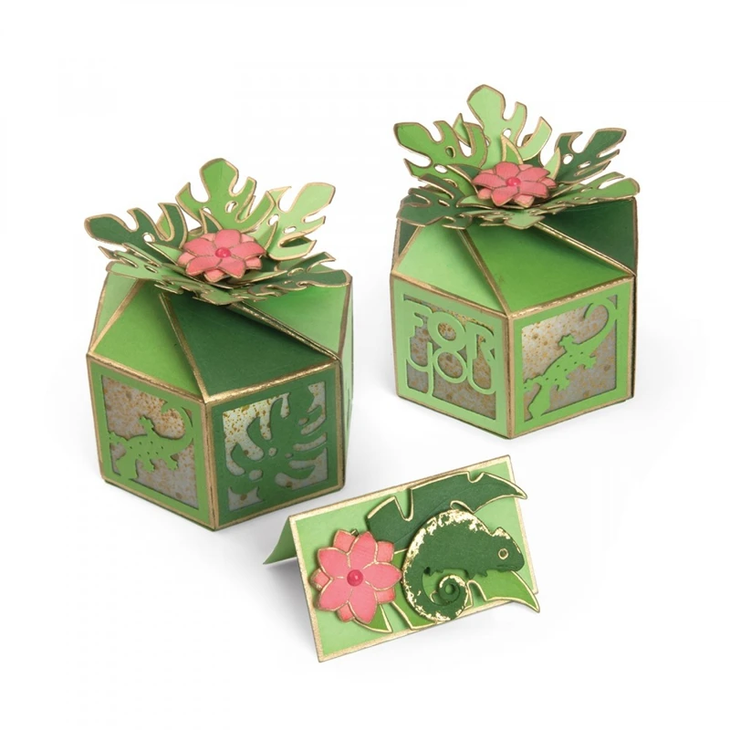 

3D Pop-up Gift Box Frame Metal Cutting Dies Stencils For DIY Scrapbooking Decorative Embossing Handcraft Die Cutting Template