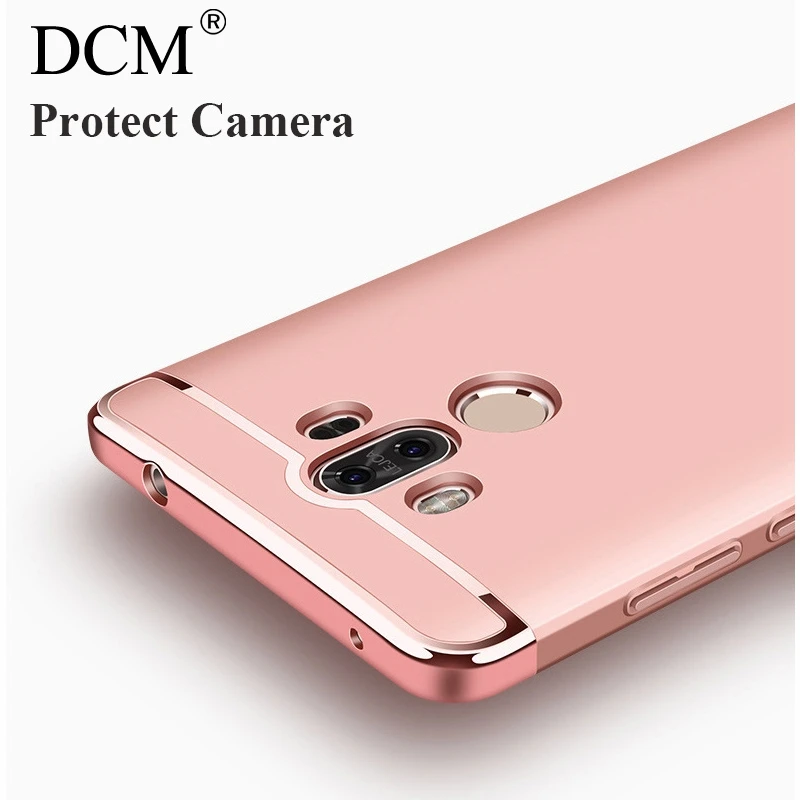 Чехол для телефона huawei p20 облегченный задний чехол 3 в 1 позолоченный роскошный