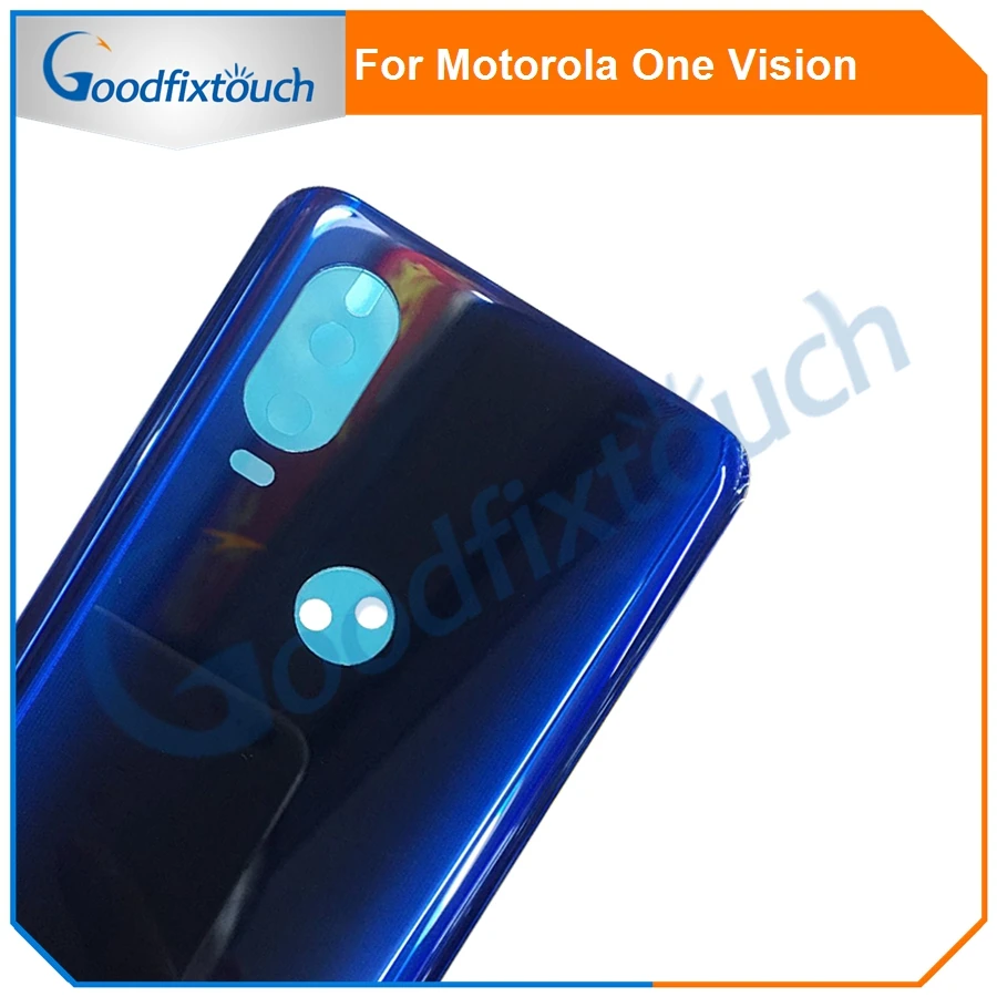 Для Motorola One Vision XT1970-1 MOTO XT 1970 ANDROID ONE Крышка батарейного отсека задняя крышка задняя дверь Чехол запасные части