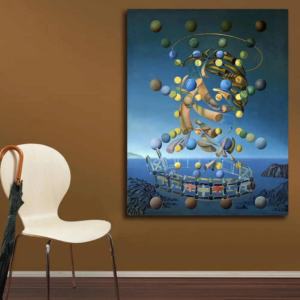 Большой размер Печать Максимальная скорость Рафаэля Мадонна Salvador Dali настенные