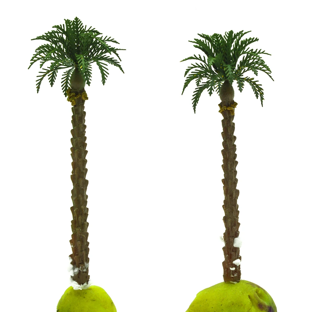 Aliexpress 1 200 6 5cm Scale Palm Trees With Copper Leaves 1 200 6 5cm Scale Palm Trees With Copper Leaves Cocos Nucifera Model For Scenery Train Layout Constructions