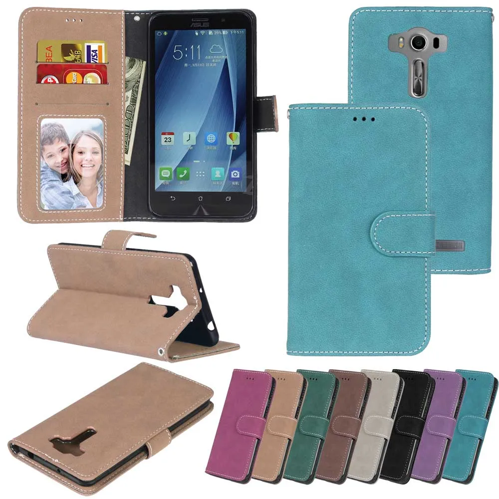 

Leather Case for ASUS Zenfone 2 laser ZE550KL Phone Case Flip Cover for ASUS Z00LD ZE ZE550 550 550KL KL ASUS_Z00LD Phone Bags