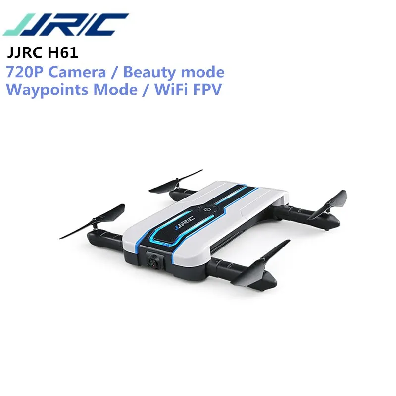 

drone with camera wifi JJRC H61 Follower New Generation Optical Flow Folding Drone Headless Mode Colorful LED lights cool flying