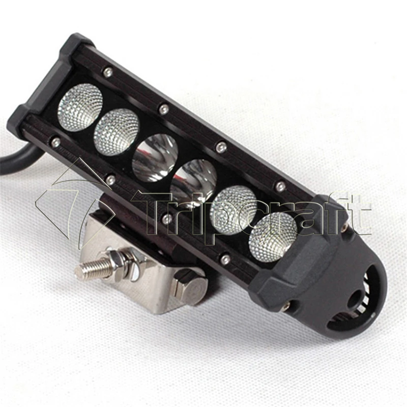 OFFROAD RAMP LAMP, 2PCS 7.5inch 30 watt Single Row Led Light Bar fit