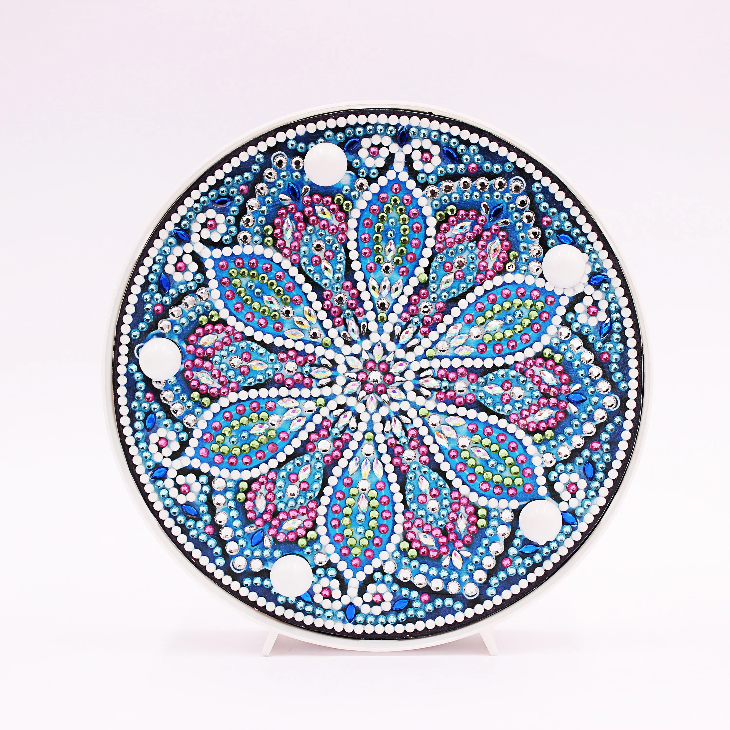 

Led Diamond Painting With Light Mandala Diamond Embroidery Kits Dropshipping 1 pcs 5d Diy Painting Rhinestone ZXD021