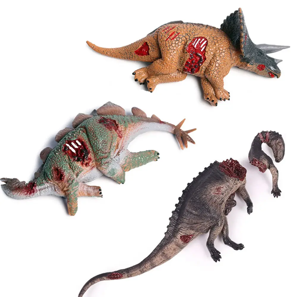 

Triceratops Stegosaurus Tenontosaurus Corpse Jurassic Dinosaur Model Ancient Biological Adult Kids Collection Toy Gift HomeDecor