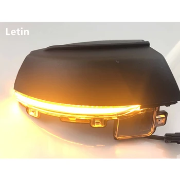 

Letin For VW Polo MK5 Facelift 6C 2009-2017 side rear view Mirror indicator dynamic blinker scroll LED Turn Signal Light