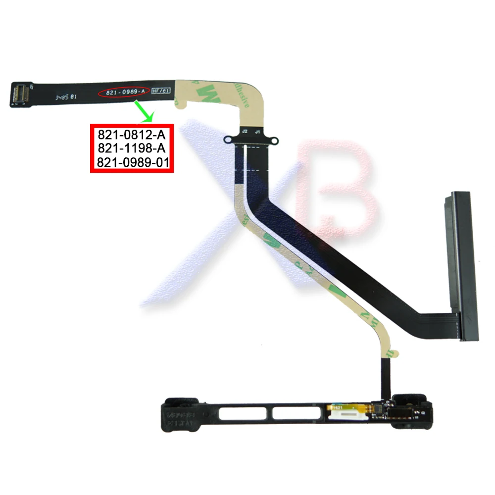 Brand NEW HDD Hard Drive Disk Cable with Bracket For Macbook Pro A1286 15.4