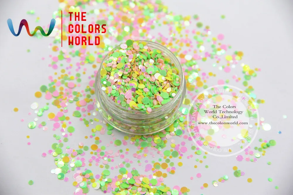 

RI321-318 Mix size Mix Colors round dot shape for Nail Art and DIY supplies