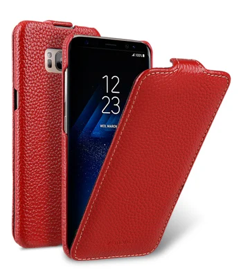 

Up and Down Flip Case For Samsung Galaxy S8 Case Cover For Samsung Galaxy S8 Plus Genuine Leather Phone cases