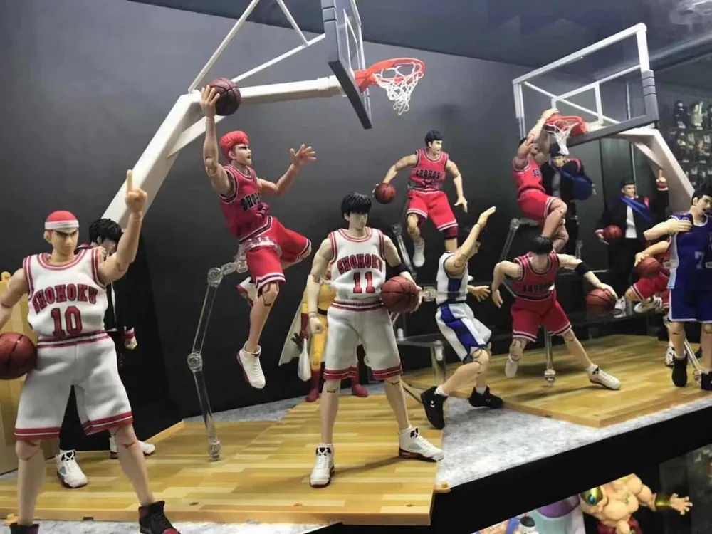 Экшн фигурки героев мультфильма dочень SLAM DUNK Miyagi Ryota Акаги Такенори Hanamichi Sakuragi