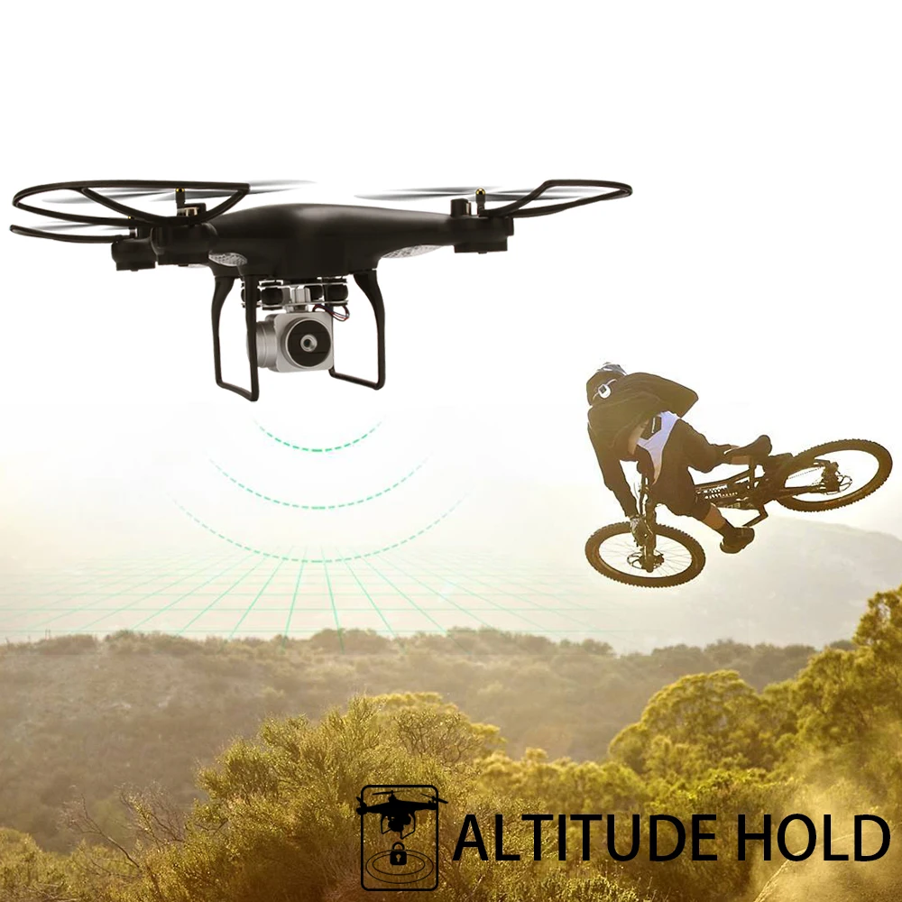 2018 INKPOT Professional RC Drone Quadcopter JJRC H68 Drone With 720P Wifi FPV Camera HD Rc Helicopter 20 Mins Flying Drone