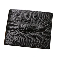 

SNNY Crocodile skin wallet crocodile clutch purse hidden pocket wallet leather men wallet billeteras masculinas porta moedas